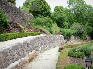 Tournemire und das Schloss von Anjony - Anjony Schlossgarten