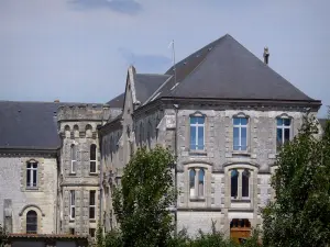 La Trappe abbey - Convent buildings of the Cistercian abbey; in the town of Soligny-la-Trappe