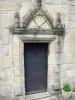 Treignac - Door of a house entrance