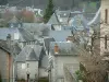 Treignac - Houses in the old town