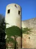 Trévoux - Ronde toren van het kasteel