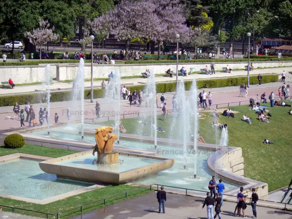 Trocadéro - Fontane dei giardini del Trocadero