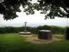 Trôo - Viewpoint indicator and telescope of the mound