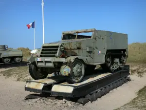 Utah Beach - Duinen-of-Varreville (Landing strand): de auto (nog steeds)