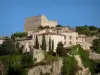 Vaison-la-Romaine - Demeures et château de la cité médiévale (Haute-Ville)