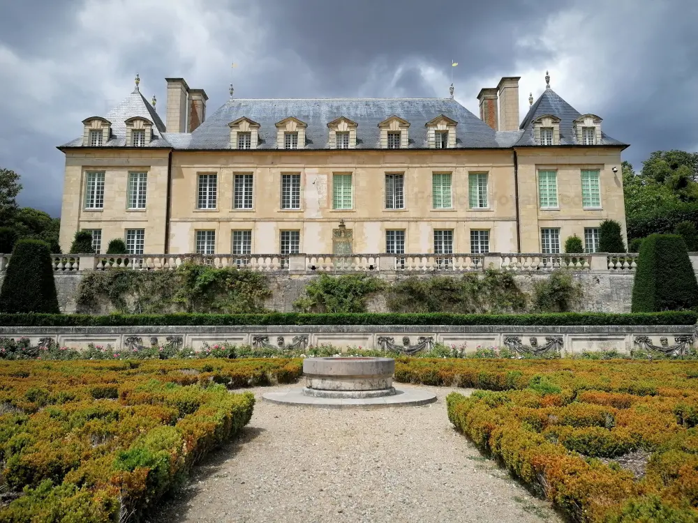 Reiseführer des Val-d'Oise - Auvers-sur-Oise - Château d'Auvers und sein französischer Garten