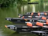 Vale do Sèvre niortaise - Barcos no Sèvre Niortaise (cais para uma viagem de barco na Veneza verde); em Coulon, no Marais poitevin (pântano molhado)