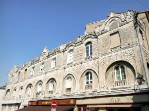 Valence - Fassade des maurischen Hauses