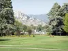 Valence - Parc Jouvet avec vue sur les collines