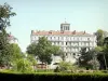 Valence - Vue sur les bâtiments de la ville depuis le parc Jouvet