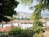 Valence - Vue sur la vallée du Rhône depuis le parc Saint-Ruf