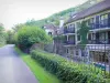 Vallei van de Cousin - Hostellerie du moulin des Ruats in een groene omgeving, in de stad Avallon