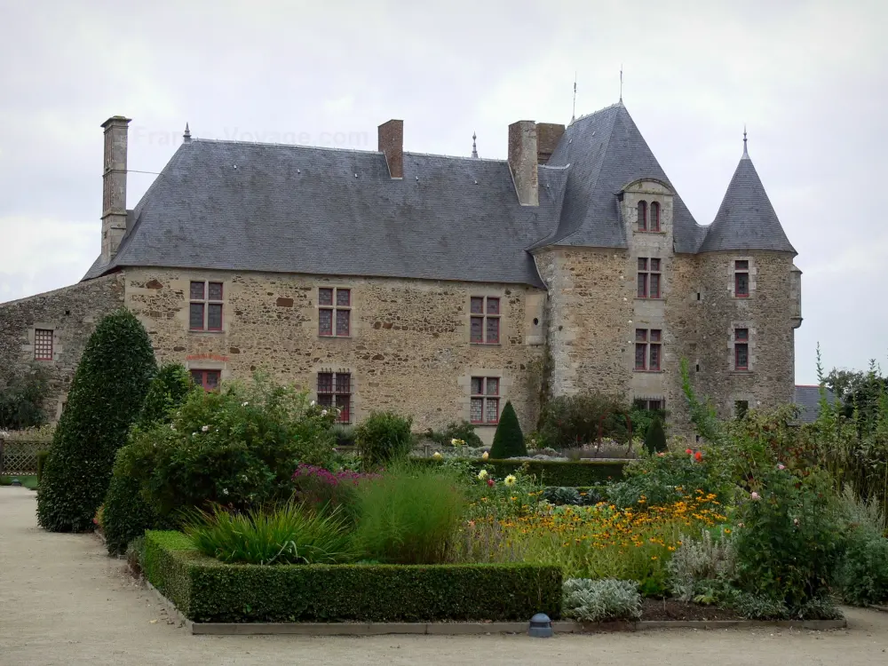 Guía de Vendée - Morada de la Chabotterie - Casa y jardín
