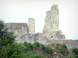 Ventadour castle - Castle ruins