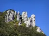 Vercors Regional Nature Park - Rock walls of the Vercors massif