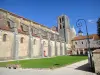 Vézelay - Basilique Sainte-Marie-Madeleine, tour Saint-Antoine et cloître