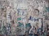 Vienne - Intérieur de la cathédrale Saint-Maurice : tapisserie des Flandres