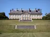 Villarceaux estate - View of the castle from the top