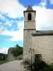 Le Villard - Toren van de kerk van Saint-Privat