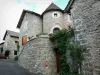 O Villard - Casas de pedra da aldeia