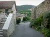 O Villard - Casas e muralhas da aldeia