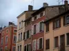 Villefranche-sur-Saône - Façades de maisons caladoises