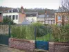 Villequier - Jardin et maisons du village, dans le Parc Naturel Régional des Boucles de la Seine Normande