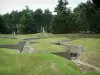 Vimy Canadian memorial - Trenches
