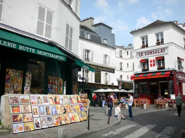De wijk Montmartre - Gids voor toerisme, vakantie & weekend in Parijs