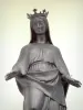 Zwarte Madonna van Rivière des Pluies - Standbeeld van de Zwarte Madonna