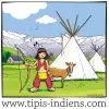 インドのティピス - キャンプ - ヴァカンスと週末のGavarnie-Gèdre