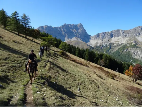 乗馬や山でのトレッキング - アクティビティ - ヴァカンスと週末のLa Roche-des-Arnauds
