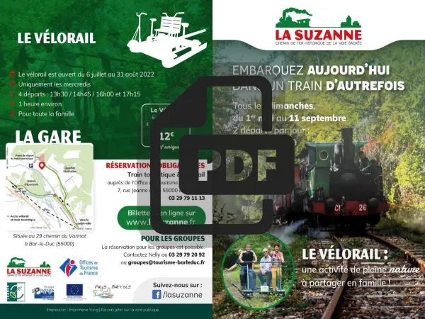 観光-歴史列車ラ-スザンヌ - アクティビティ - ヴァカンスと週末のBar-le-Duc