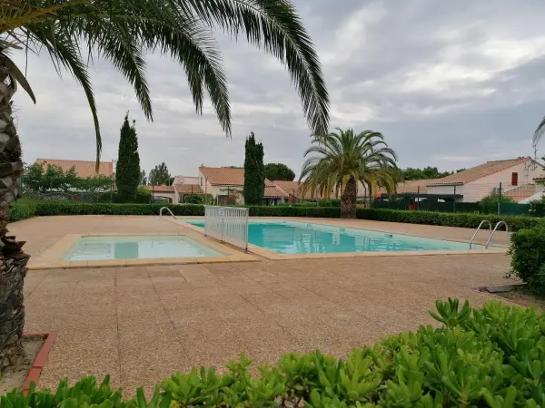 Air-conditioned house in residence with swimming pool - Rental - Holidays & weekends in Saint-Cyprien-Plage
