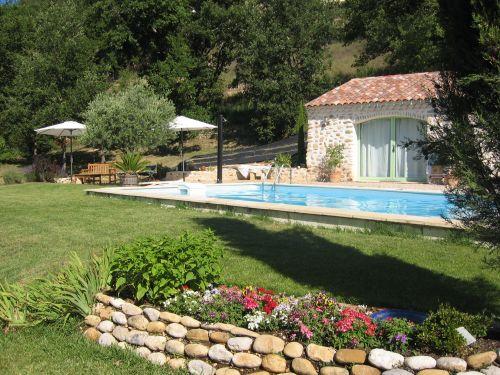 Albizias - Pool house Lounge Sommer