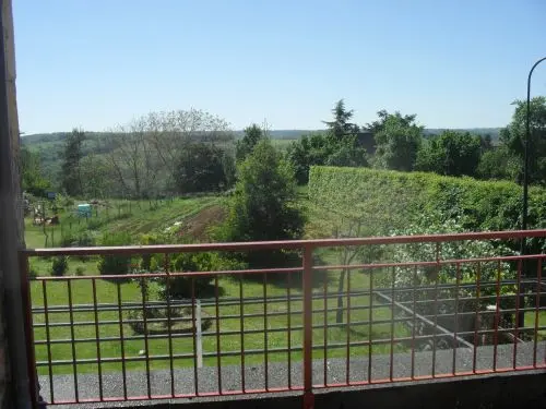 A l ancienne auberge - Vue sur le potager