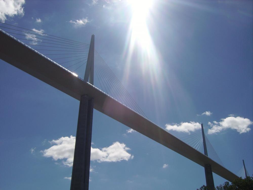 Das B & B Anglades - Millau-Brücke