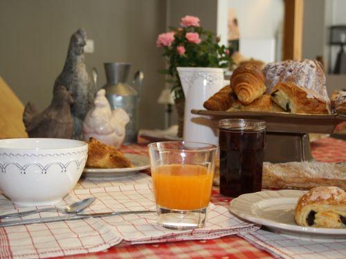 Au Coeur d'Alsace - Frühstück