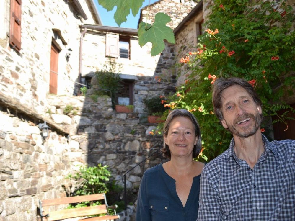 Au portaou chambres- Gite- table d'hôtes - Patricia und Hans freut sich über kommende