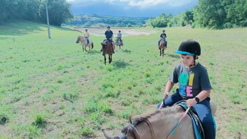 Balade à cheval ou poney - Activité - Vacances & week-end à Monflanquin