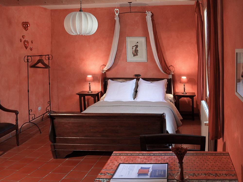 La Bastide des Templiers - Gästehaus - Gästezimmer "Nid de Cupidon"