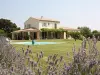 Belle maison avec piscine, vue imprenable - Location - Vacances & week-end à Estézargues