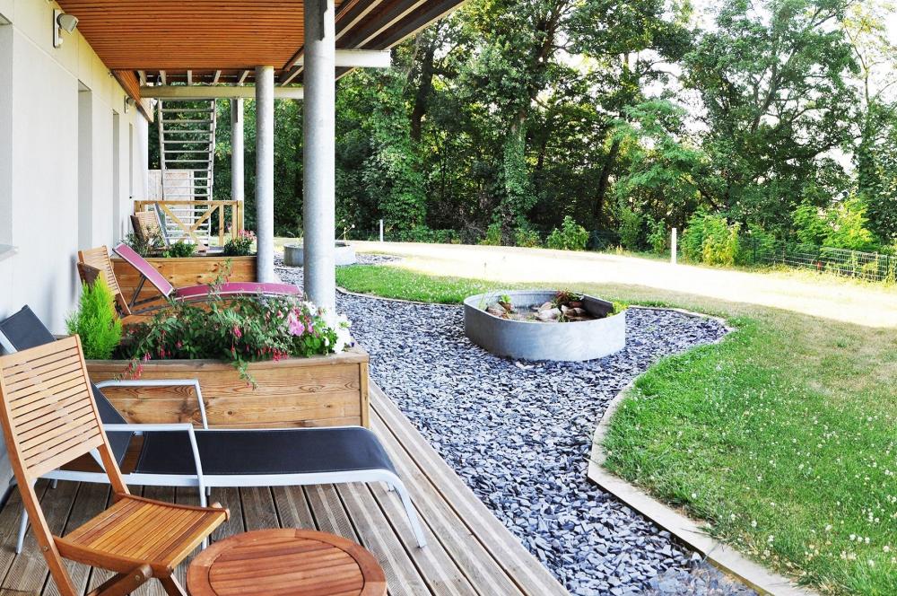 Das Belvedere Loire Bed and Breakfast - Loire mit Terrassen