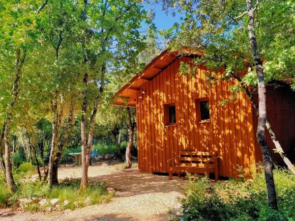 La cabane des 1000 Pailles - Location - Vacances & week-end à Labastide-de-Virac