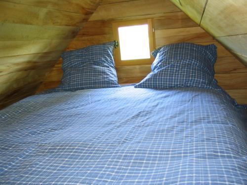 Cabane sur l'eau Sud Morvan Insolite - Mezzanin Doppelbett 160 x 200