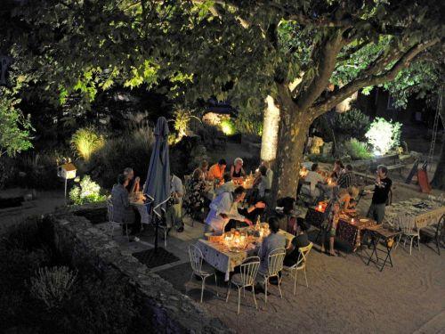 Une Campagne en Provence Le Peyrourier - Abendessen mit provenzalische Küche
