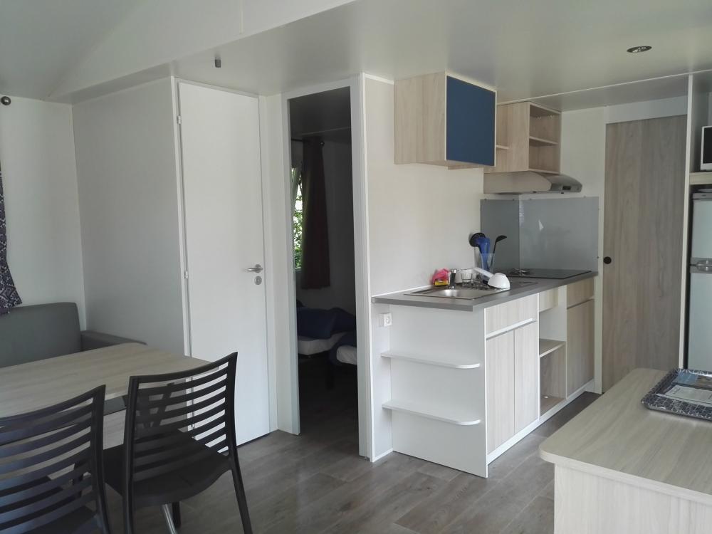 Camping Robinson - Intérieur de nos mobilhomes