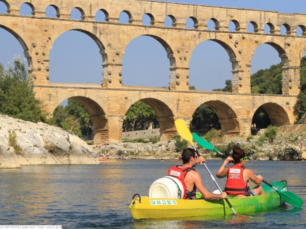 Photos Canoë dans les du Gardon Activité de loisirs à Collias