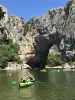 Canoeing at the Pont d'Arc - 1 day - Ardèche - Activity - Holidays & weekends in Vallon-Pont-d'Arc
