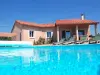 Casa de campo com ar-condicionado / piscina aquecida - Aluguer - Férias & final de semana em Saint-Chels
